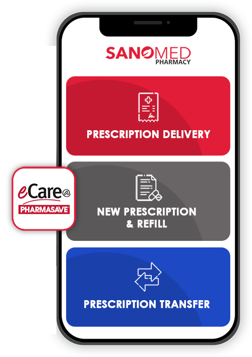 SanoMed Pharmacy & Compounding Centre Online App